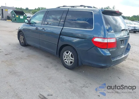 2006 Honda Odyssey Ex-L из США, поврежденный, VIN 5FNRL38766B443488